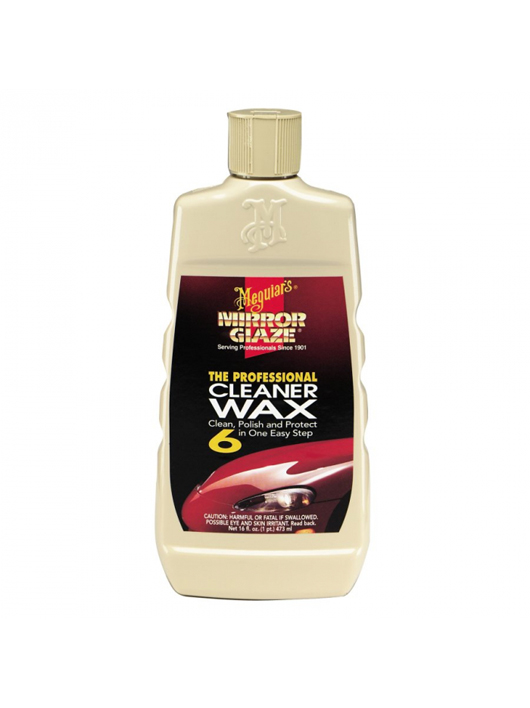 Meguiar’s  Mirror Glaze Cleaner Wax, solutie curatare si protectie vopsea 473 ml