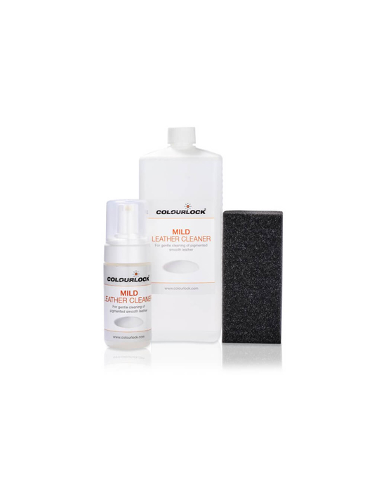 Colourlock Solutie curatare piele set 1L cu burete si foamer