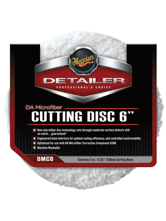 Meguiar’s  DA Microfiber Cutting Disc 6" disc polish cu microfibra 15 24 cm 2buc